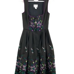 Vintage Ernst Licht Oktoberfest Drindl Dress